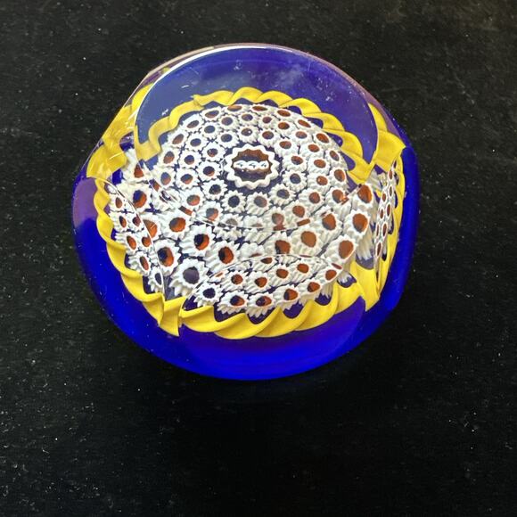 VTG St. Louis 1981 Mille Fiori Paperweight Iran Hostages 444 Days Collectible - Picture 1 of 10